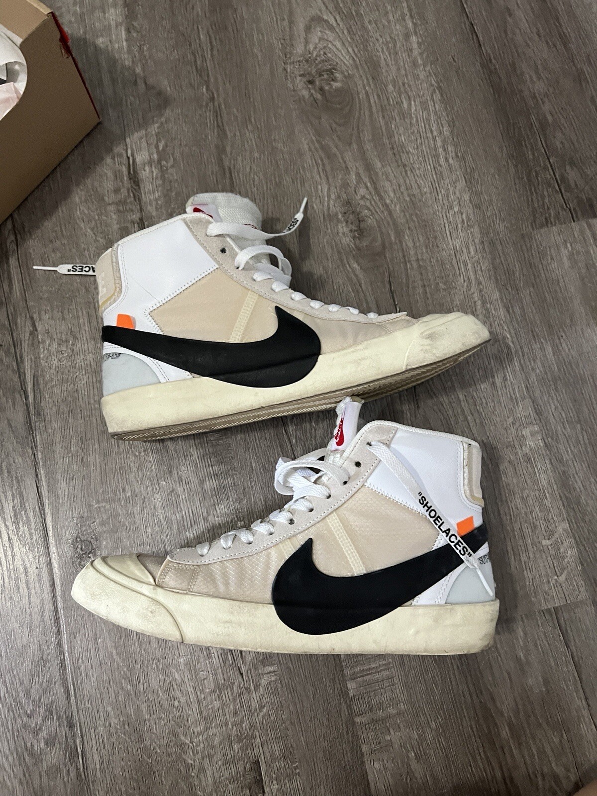 OFF WHITE X NIKE Taglia 8 5 Blazer Nike Mid x OFF WHITE The Ten 2017