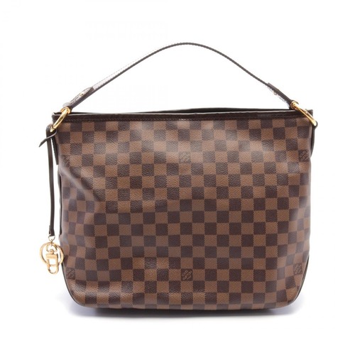 LOUIS VUITTON Delightful PM Shoulder Bag N41459 Damier canvas leather Used Women