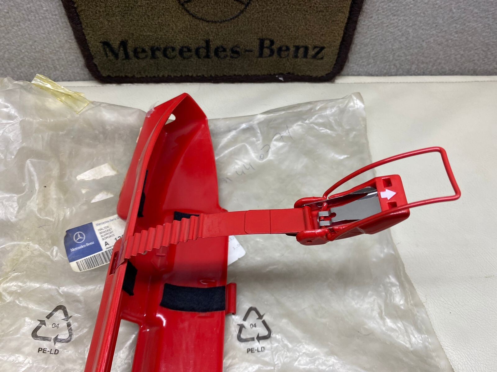 Original MERCEDES W129 Mount Holder for Fire Extinguisher  
