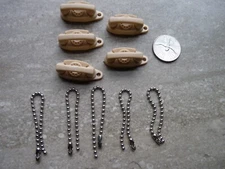 5 Vintage The Princess Phone Keychain "It's Little, It's Lovely, It Lights" NOS