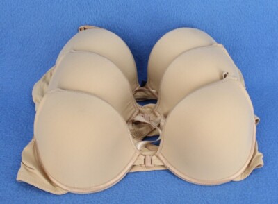 Le Mystère 155 555 Underwire Lined T-Shirt Bra Bundle Group Lot Size 36B #C6620