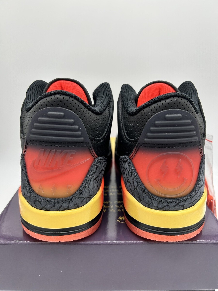JBalvin × Nike Air Jordan3 サイズ27.5㎝ J. Balvin x Air Jordan 3 Retro Rio -Size US 4.5M/6W -IN HAND
