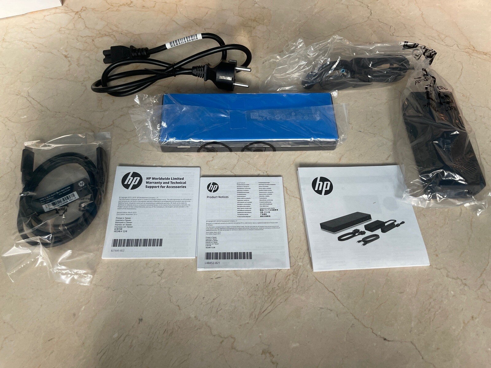 Station HP USB-C Dock G4 neuf idéale pour le télétravail et bureau à domicile