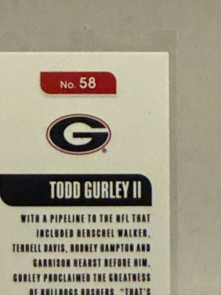 2021 Panini Contenders Draft Picks Game Ticket Purple 58 Todd Gurley