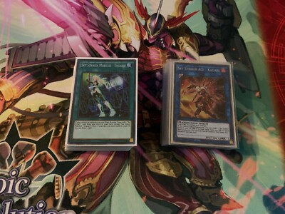 Yugioh Competitive Complete Sky Striker Deck! Engage Lightning Stor + Bonus Gift