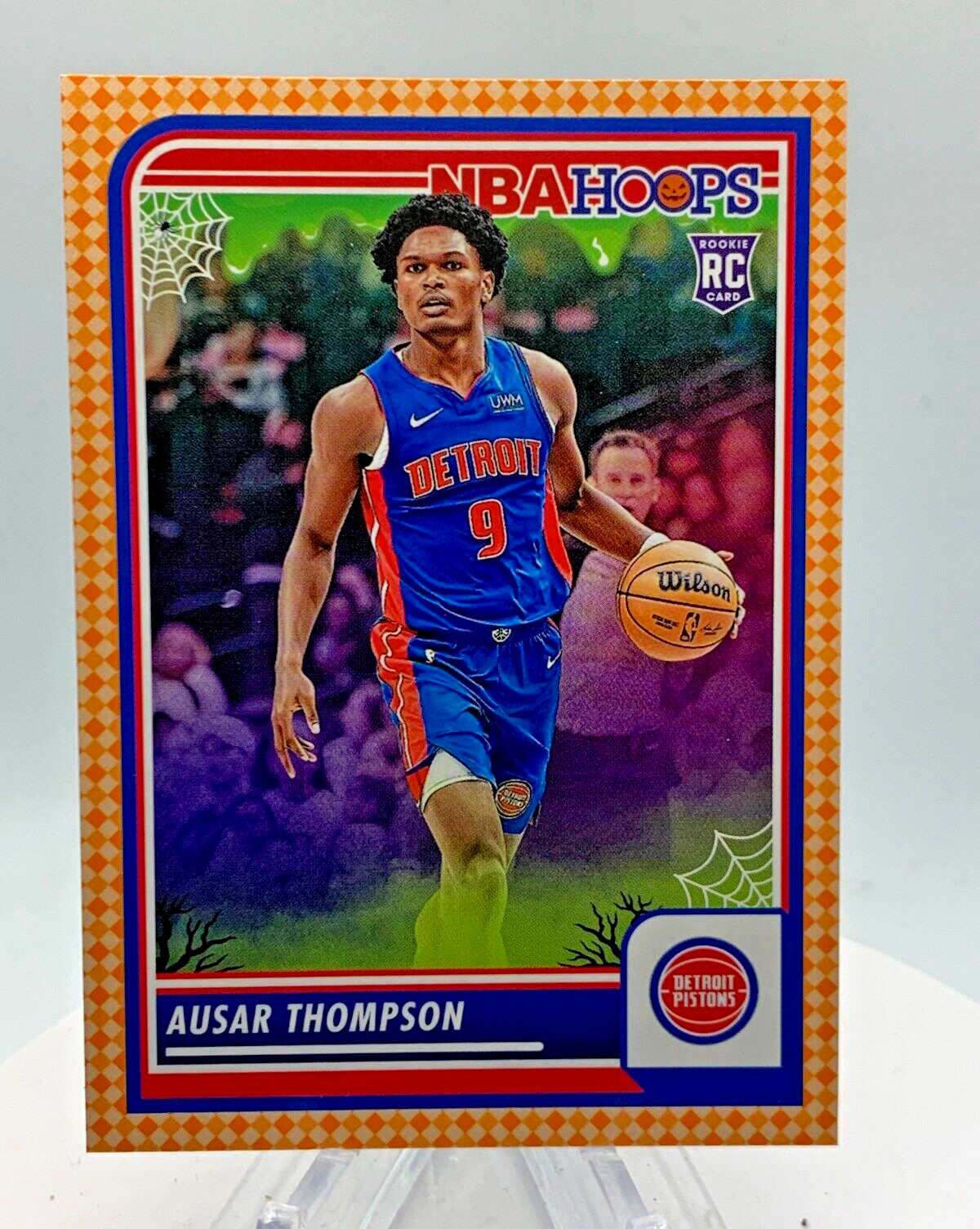 2023-24 Panini Haunted Hoops - #100 Ausar Thompson (RC)