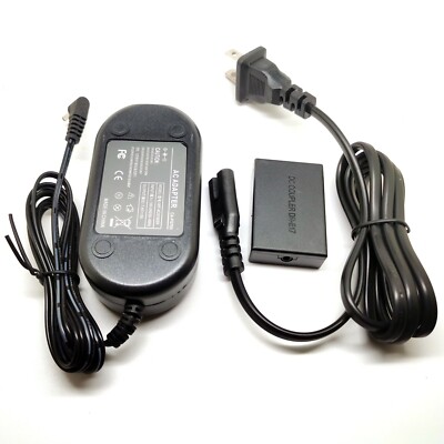 8.0V 3A AC Power Supply Adapter For Canon EOS 250D EOS Rebel SL2 EOS Rebel SL3