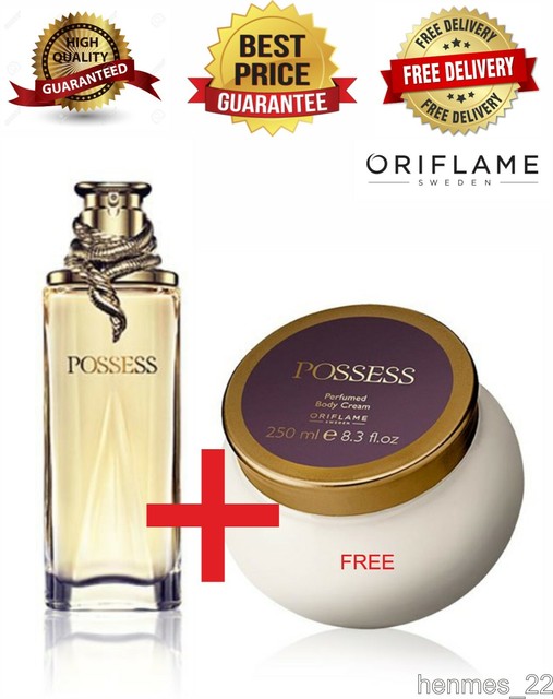Oriflame Women Fragrance POSSESS Eau De Parfum 50ml + Perfumed Body