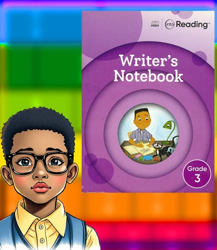 HMH Into Reading Writer's Notebook Grade 3 Workbook NEW Unused Homeschool