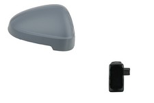 Spiegelkappe + Außenspiegel-Warnleuchte passend für Audi A4 8W ab 05/15- Rechts 