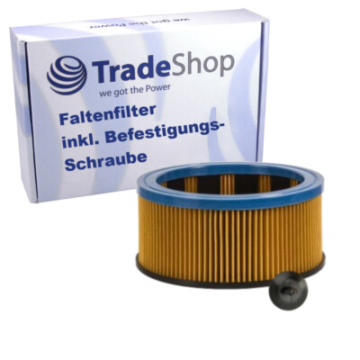 Faltenfilter für Metabo AS 20 L, AS 1200, ASA 32 L, ASA 1201, ASA 1202