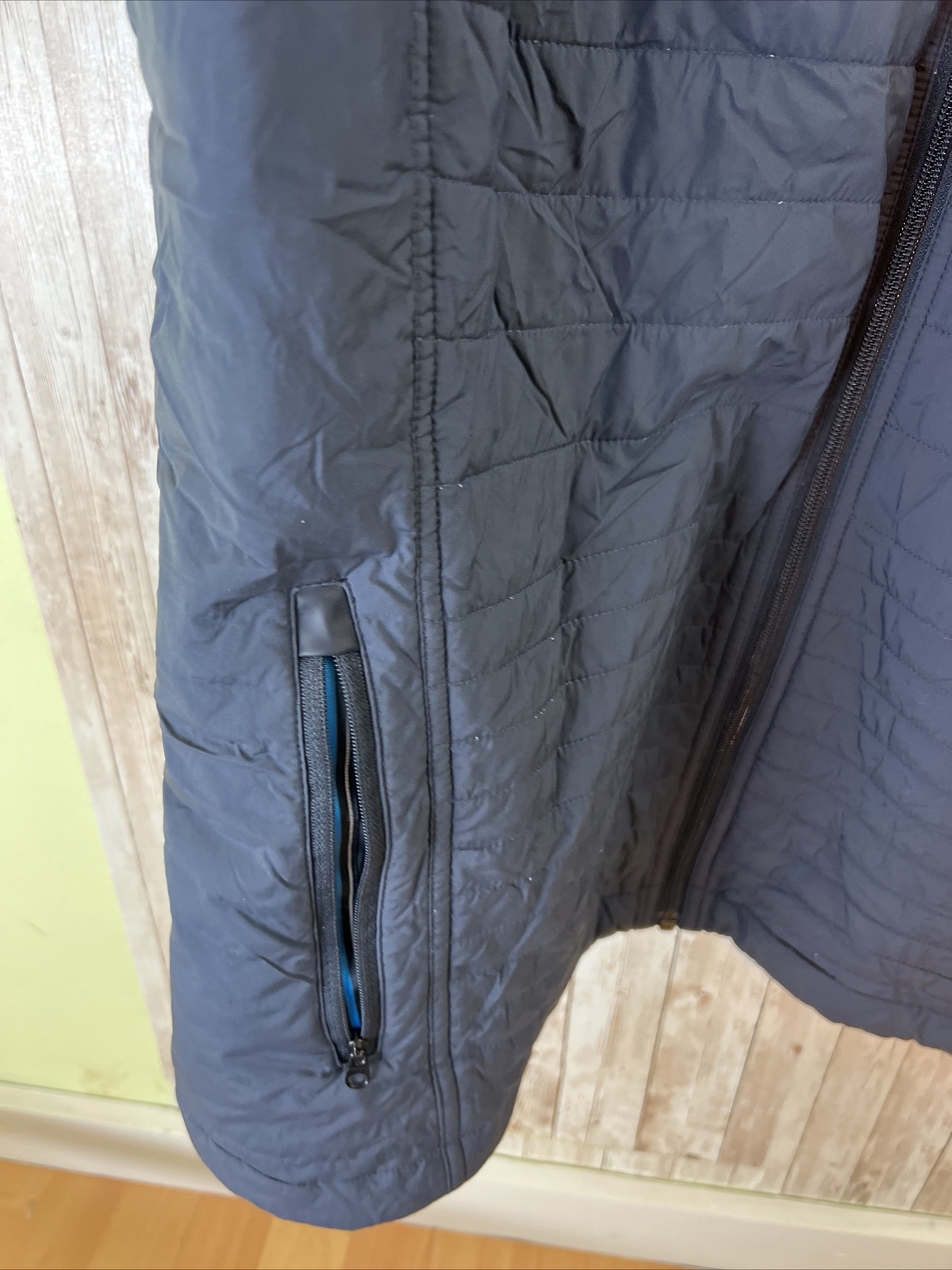 Kuhl Projekt Firekrakr Puffer Jacket Men’s Large Blue Gem