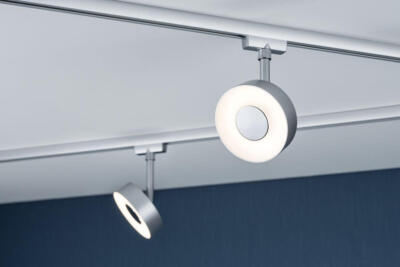 Paulmann URail Schienensystem LED Spot Circle Chrom matt, 1x5W 230V Metall