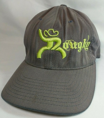Hooey Roughy Cap Hat Gray Distressed 