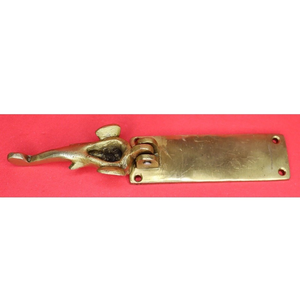 Elephant Shape Antique Finish Handcrafted Brass Door Knocker Home Decor