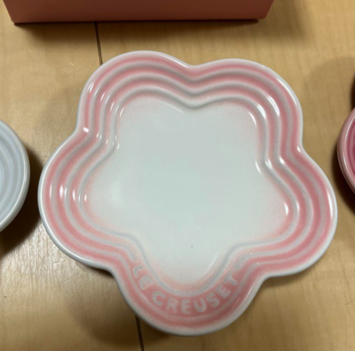 Le Creuset Mini Flower Plates & Cutlery Rest Set of 6 Mini Fleur