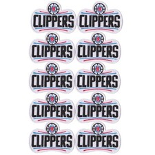 10 pcs Los Angeles Clippers LA Basketball Size 3.6"x2.5" Sew Iron on Patch DIY