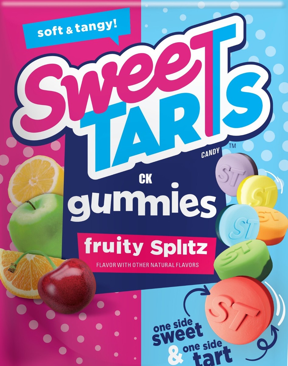Wonka Sweet Tarts Fruity Splitz Gummies Bulk Vending Candy 4