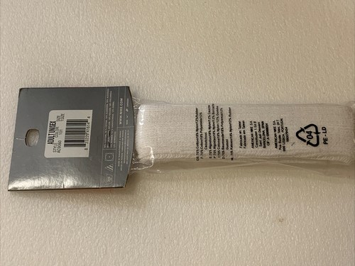Nike Swoosh Headband 20th Adult Unisex White Sealed Rare new - Picture 2 of 5