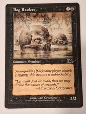 Bog Raiders - Urza's Saga - Magic the Gathering MTG Nice!