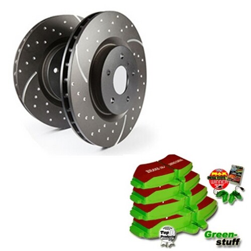 EBC B06 Kit de Frenos Delantera De Pastillas Discos para Ford Sierra 1 - Picture 1 of 4