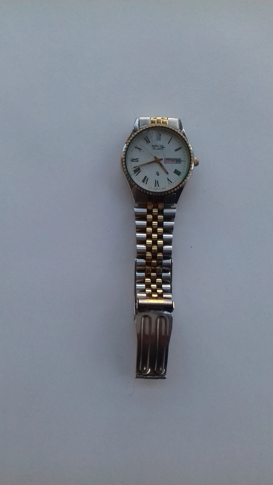 Citizen 6100-072901 M VINTAGE JAPAN WATCH QUARTZ 90's MONTRE