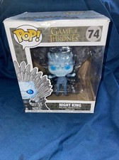 Funko POP! Deluxe: Juego de Tronos - Rey de la Noche sentado en el trono 74