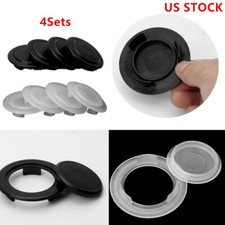 4Pack 2'' Patio Table Umbrella Hole Ring and Cap Set for Outdoor Umbrella Plug