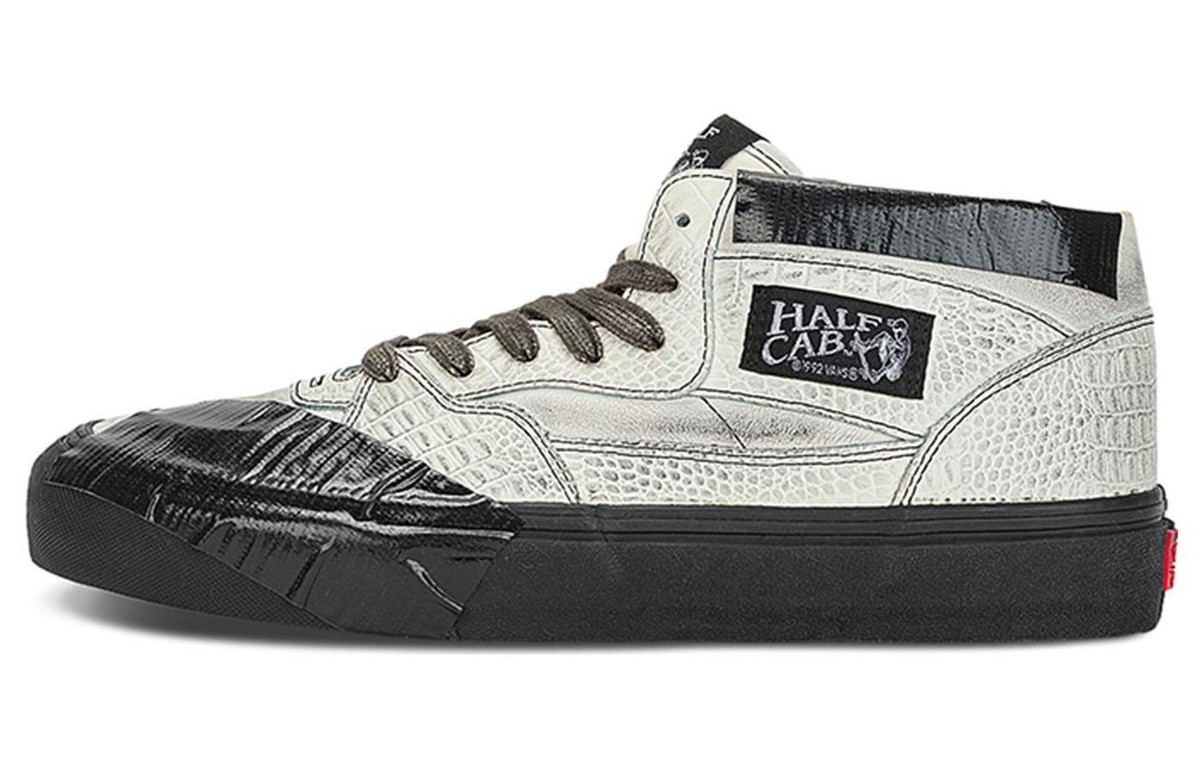 Vans Half Cab 黒/白 28cm Vans - Skate Half Cab Shoe (Black/White) – Crossroads Skateshop
