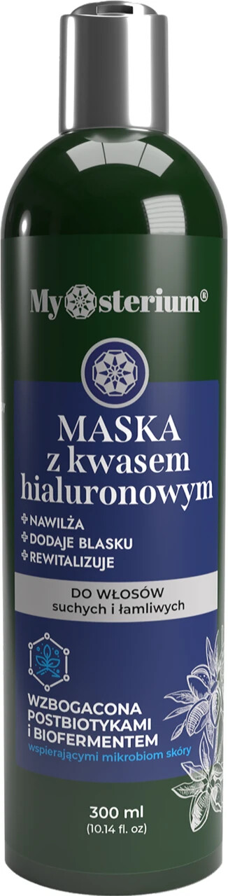 Mysterium Hair Mask with Hyaluronic Acid Hydration Shine Revitalization 300ml