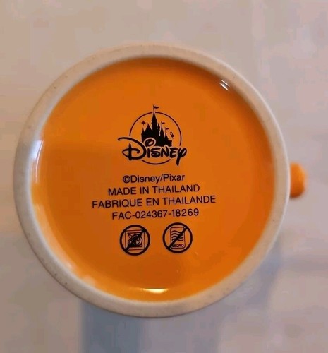 Disney/Pixar "Up" Tall Travel Ceramic Mug With Yellow Silicone Lid ๐ฅ - Picture 5 of 5