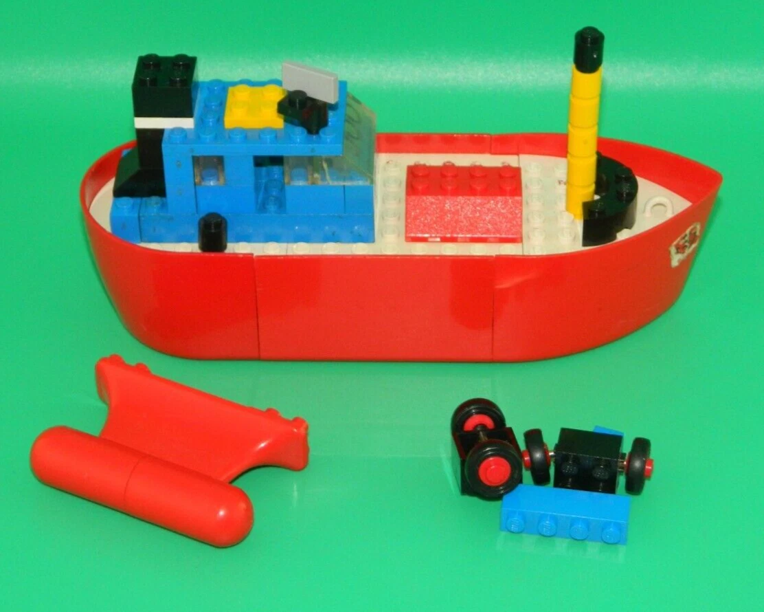 Lego Legoland Ultra Rare Tugboat Set 310-3 310 vintage instructions retired