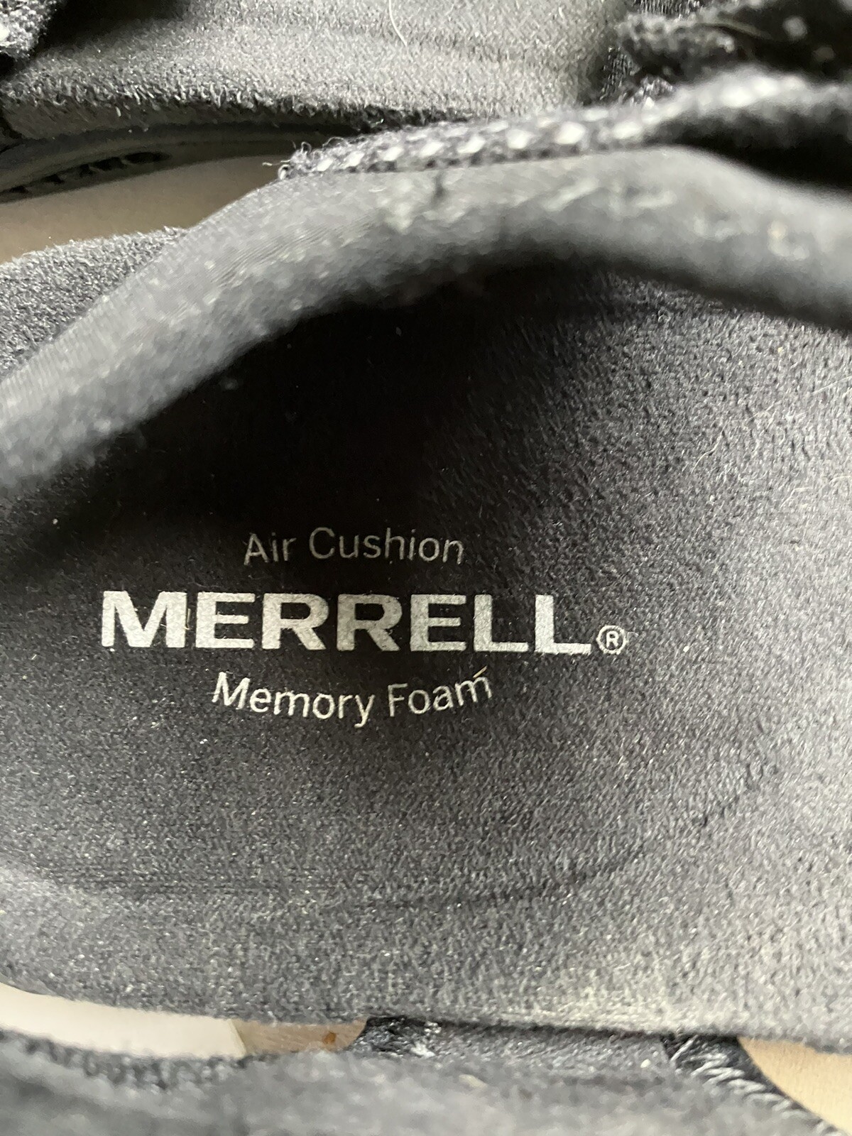 Sandali da donna neri Merrell taglia 9 EU 40 cinturini regolabili in perfette condizioni!