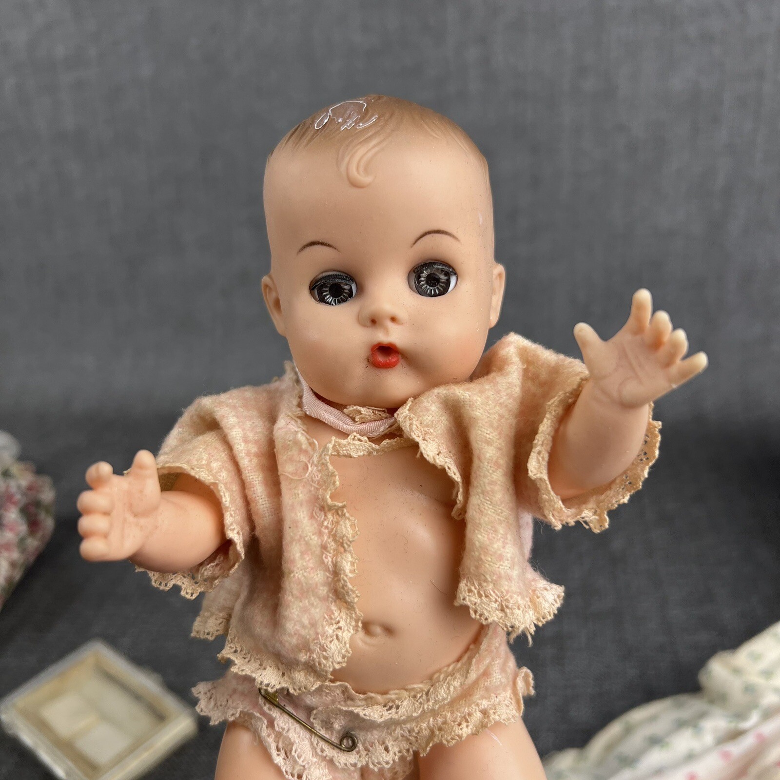 Vintage 1950's Vogue Doll Furniture Toy Lot, Assorted Clothing, Doll eBay