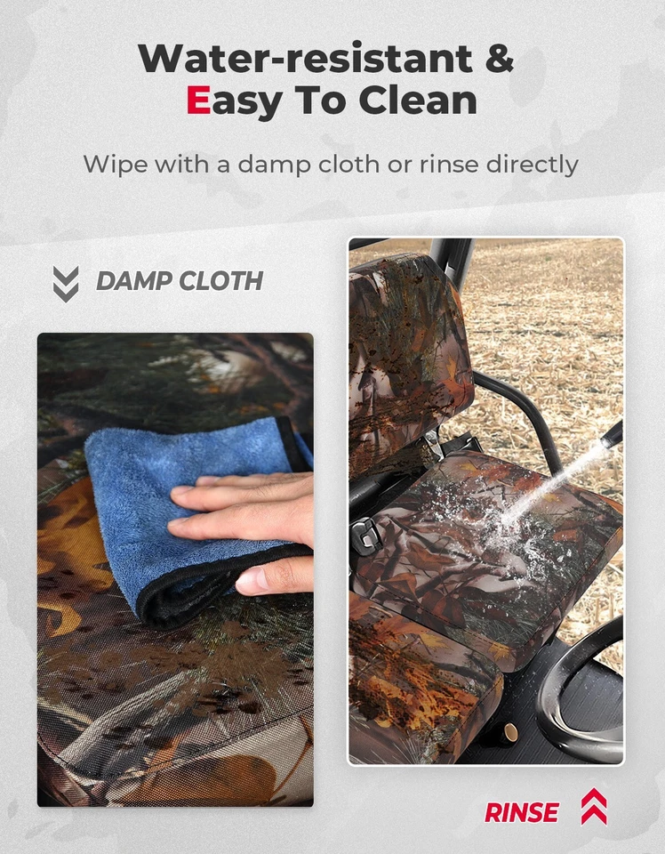 900D Camo UTV Seat Cover Dust Cover for Kubota RTV X900 1100 X1120D 1140 XG850 - Изображение 3 из 4