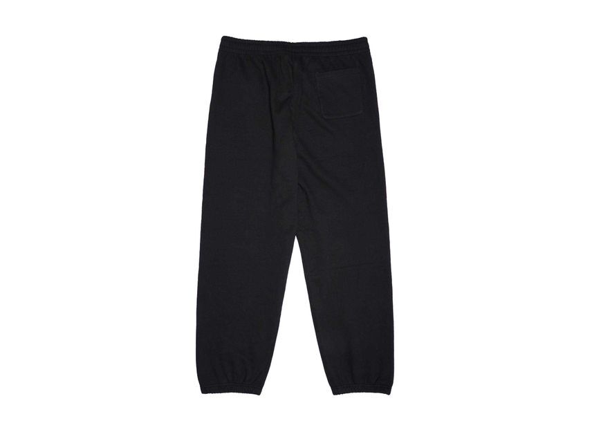 Supreme Satin Applique Sweatpant Black | eBay