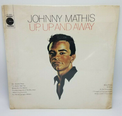 Still sealed Johnny Mathis UP UP AND AWAY Columbia Limited Edition LP 