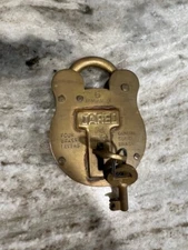 Jared Solid Brass Lock With 2 Keys Number 6 Admiralty Padlock