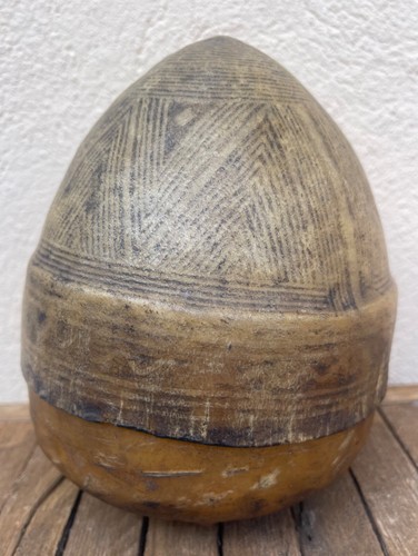 Baratte à beurre Touareg milieu XXe Kel Tamasheq genre oeuf lait - Photo 2 sur 9