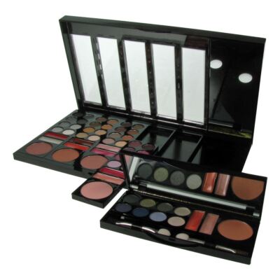 W7 Makeup Palette Lidschatten Beauty on the Go Farben abnehmbar 55 Stück
