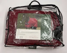 HORSEWARE RAMBO TECHNI WAFFLE COOLER NO FILL BURGUNDY/BLACK US 75" SIZE 6'3