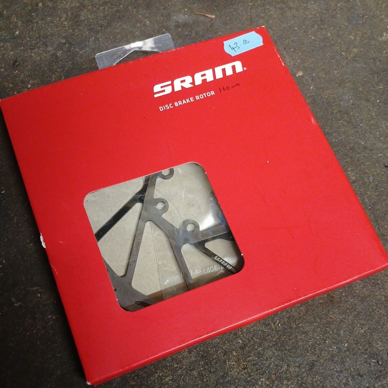 SRAM Paceline 160mm Brake Disc Rotor - new - 6 bolt