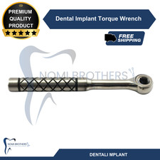 Dental Implant Torque Wrench Ratchet 10-45 Ncm 6.35mm Hex 4.0mm Square CE