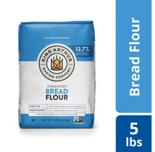 King Arthur Flour Unbleached Bread Flour 5 lb. Bag FREE FAST SHIPPING