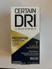 Certain Dri Prescription Protection Antiperspirant Aluminum Chloride, Roll-On