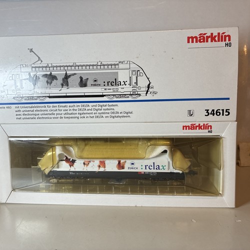 Märklin 34615 H0  Re 460 023-5 der SBB "Zürich relax" unbespielt Digital Delta | Zustand: Neu
