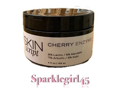 SKIN Script Cherry Enzyme 4oz/120mL. NEW! FRESH! SEALED! FREE SHIPPING!!