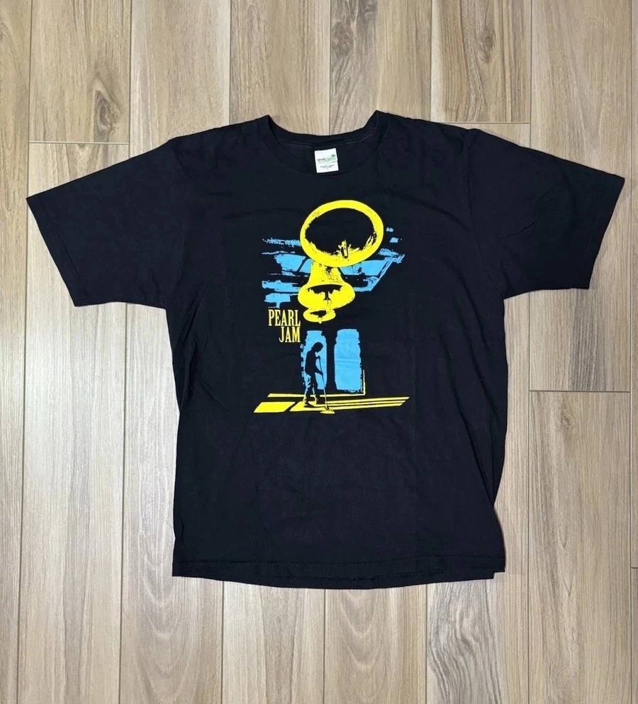 【鬼レア】PEARL JAM Freak パールジャム　プロモ　非売品 ROCK OFF パール ジャム Tシャツ Pearl Jam STICK MAN (ALIVE) 正規品