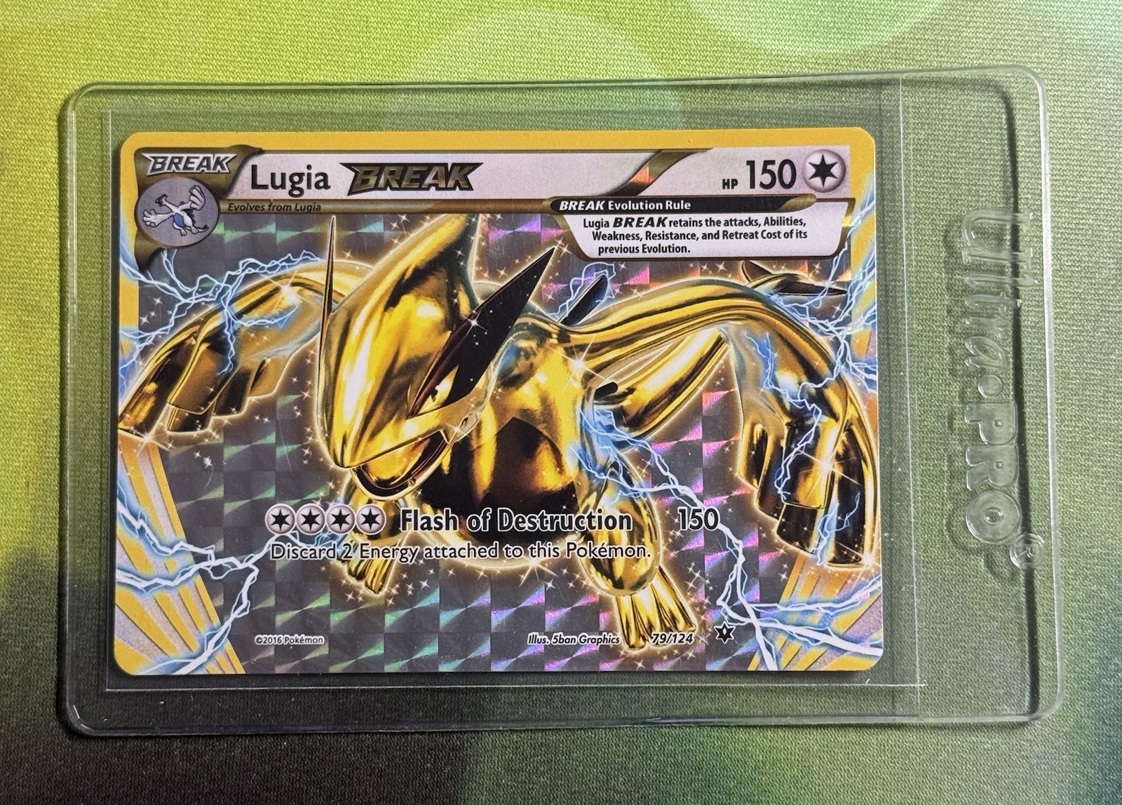 Pokemon - Lugia BREAK 79/124 Holo - XY Fates Collide NM