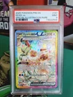 2025 POKEMON PRE EN-PRISMATIC EVOLUTIONS #167 EEVEE EX PSA 9 MINT